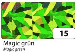Angebot: Folia - Holographische Folien Magic in grün für nur 5.95 kaufen